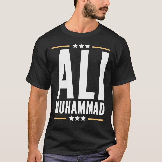 Camiseta Ali Muhammad Legend Classic T-Shirt (Frente)