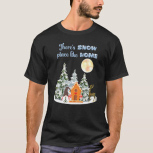 Camiseta Ali Snow Place Como Home Gnomo Chás Wintry S