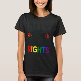 Camiseta Aliado Heterossexual pelos Direitos Iguais