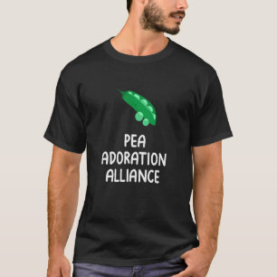 Camiseta Aliança de Adoração à Ervilha Clube de Fãs de Legu