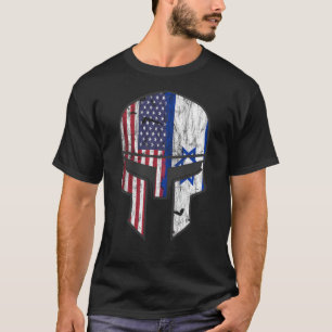 Camiseta Aliança Israelo-Americana - Orgulho Espartano
