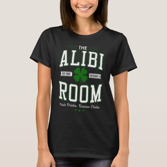 Camiseta Alibi Room Est 1963 Chicago (Frente)