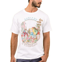 Alice Adventures em Woderland Birthday Tea Party