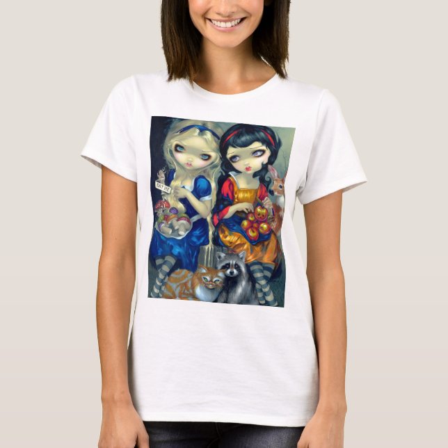 Camiseta "Alice and Snow White" (Frente)