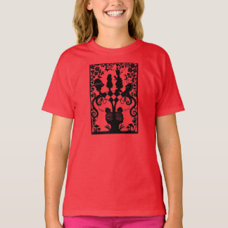 Camiseta Alice através da T-Shirt de vidro