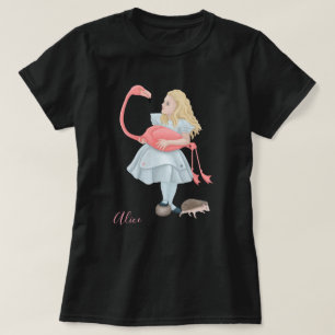 Camiseta Alice com Flamingo