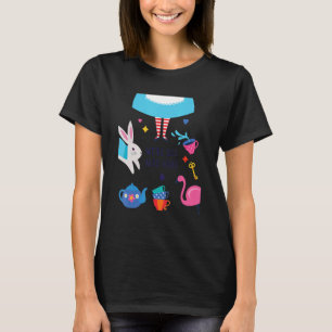 Camiseta Alice disse que somos todos loucos na Terra das Ma