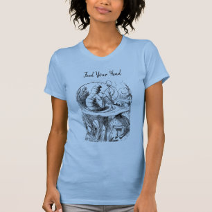 Camiseta Alice e Caterpillar
