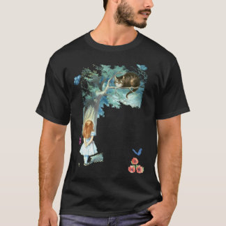 Camiseta Alice In Wonderland Citação - Imaginação
