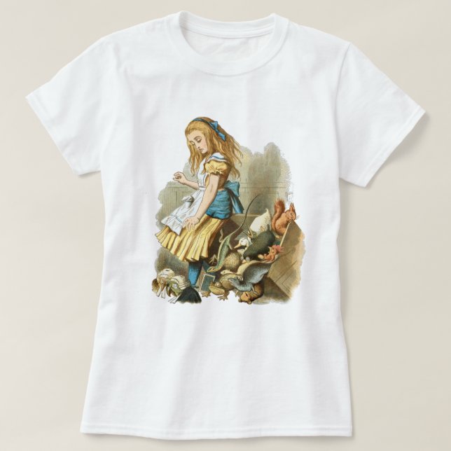 Camiseta Alice no Camiseiro das Maravilhas (Frente do Design)