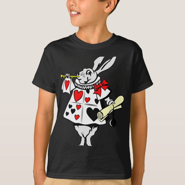 Camiseta Alice No Coelho Da Páscoa No País Das Maravilhas J (Frente)