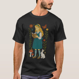 Camiseta Alice no Livro das Maravilhas Lover Lewis Carroll