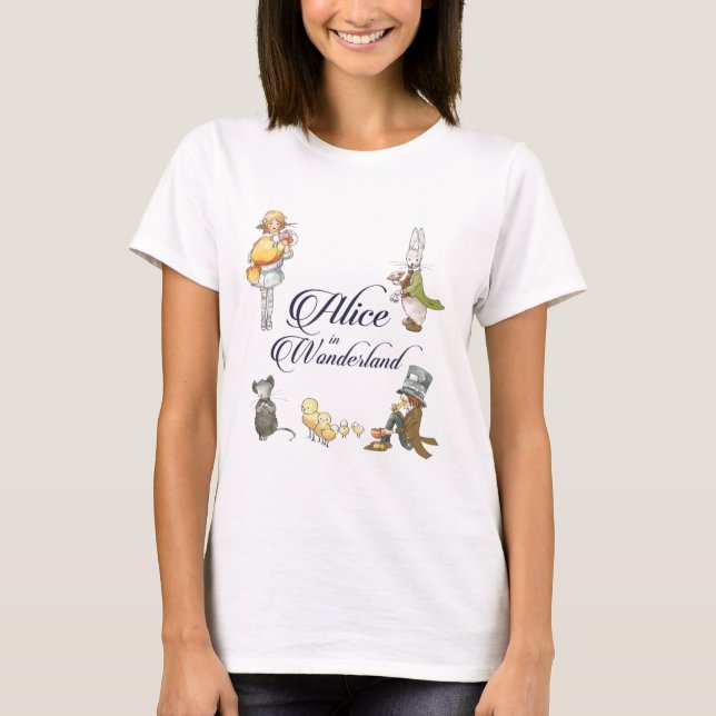 Camiseta Alice No País das Maravilhas (Frente)