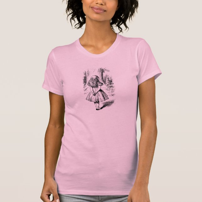Camiseta Alice no país das maravilhas (Frente)