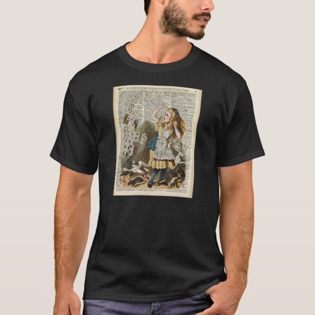 Camiseta Alice no país das maravilhas (Frente)