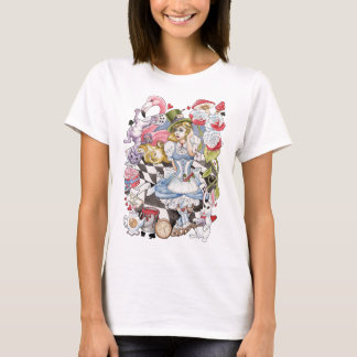 Camiseta Alice no país das maravilhas
