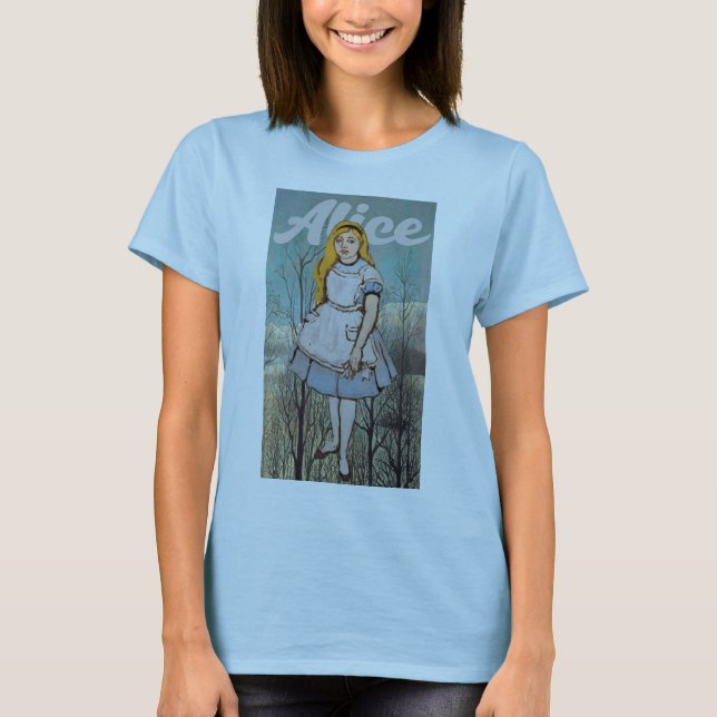 Camiseta Alice no País das Maravilhas (Frente)