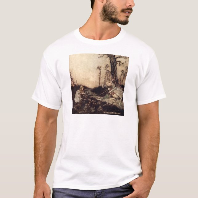 Camiseta Alice no país das maravilhas (Frente)