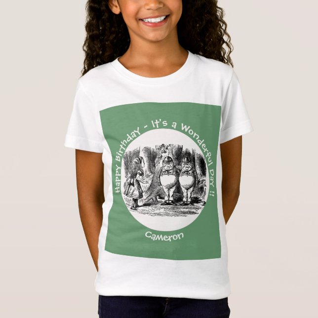 Camiseta Alice no País das Maravilhas (Frente)