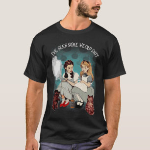 Camiseta Alice No País Das Maravilhas família engraçada