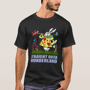 Camiseta Alice no País das Maravilhas Homens Mulheres Filho