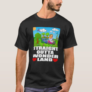 Camiseta Alice No País Das Maravilhas, Mulheres, Hetero De