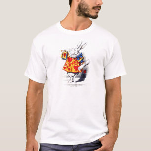 Camiseta Alice no País das Maravilhas O Coelho Branco de Te