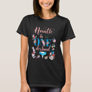 Camiseta Alice no SÓderland Family Tia do Aniversário