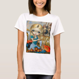 Camiseta "Alice num sonho de Dalí"