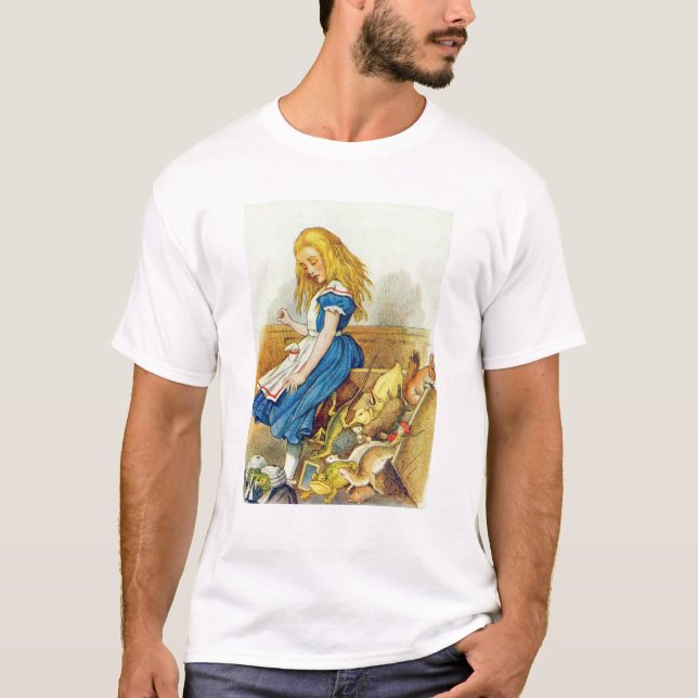 Camiseta Alice Preocupa a Caixa de Júri (Frente)