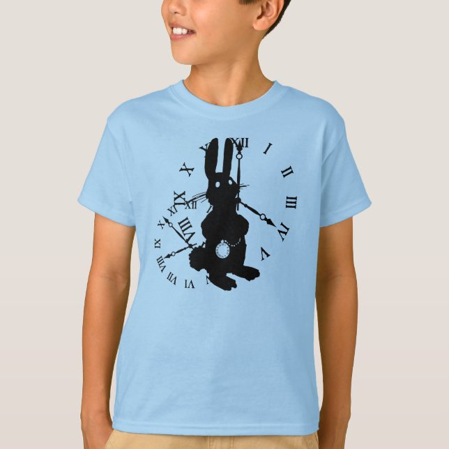 Camiseta Alice Rabbit Tarde (Frente)