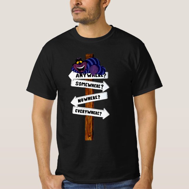Camiseta Alice We're all mad here funny (Frente)