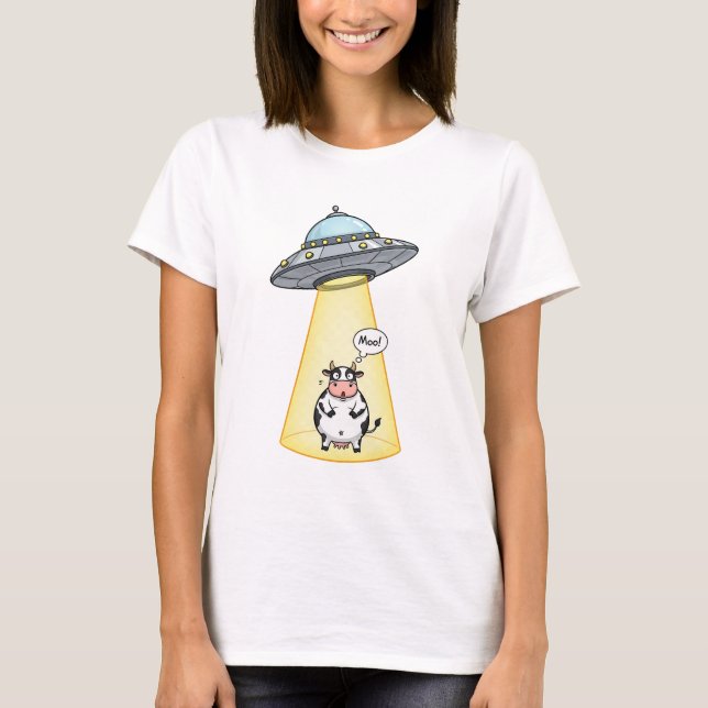 Camiseta Alien Cow Encounter (Frente)