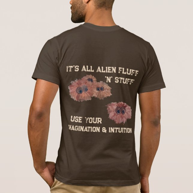 Camiseta Alien Fluff n Stuff T-Shirt (Verso)