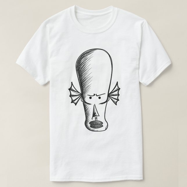 Camiseta Alien guy (Frente do Design)
