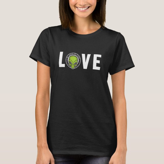 Camiseta Alien Love Alien Ufo Conspiracy Alien 1 (Frente)