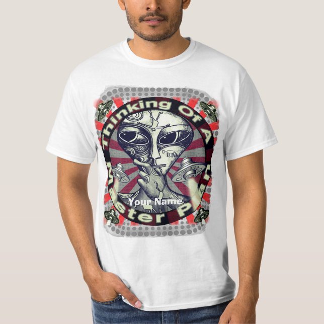 Camiseta Alien Master Plan (Frente)