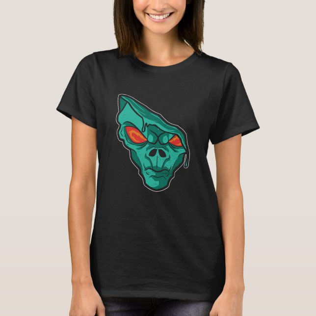 Camiseta Alien Melting  Conspiracy Extraterrestrials (Frente)