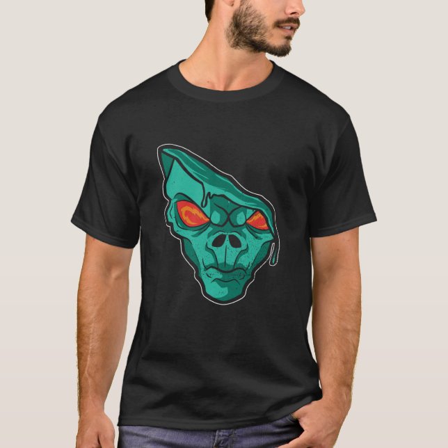 Camiseta Alien Melting  Conspiracy Extraterrestrials (Frente)