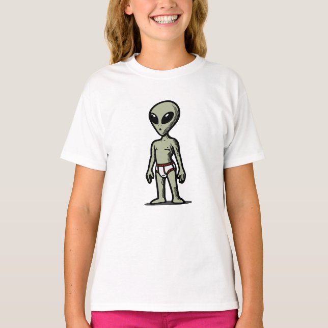 Camiseta Alien Pants (Frente)