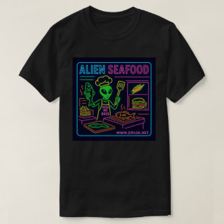 Camiseta Alien Seafood - T-Shirt