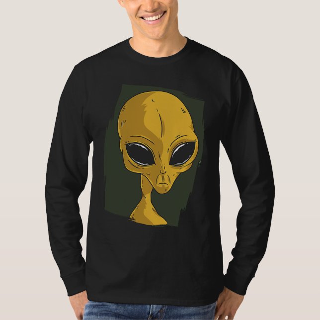 Camiseta alien space aliens  ufo  1 (Frente)