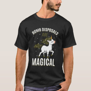 Camiseta Alienações à Bomba São Um Trabalho De Unicórnio Má