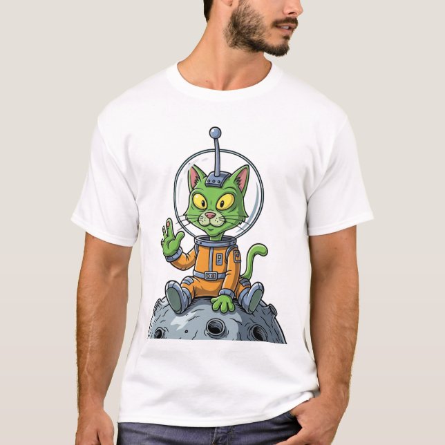 Camiseta AlienCat T-Shirt (Frente)