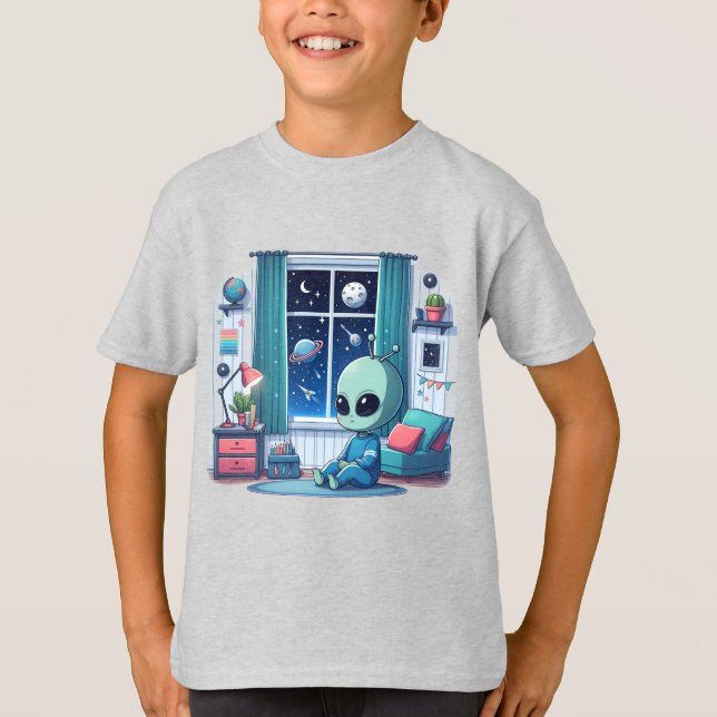 CAMISETA ALIENÍGENA (Frente)