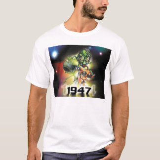 Camiseta alienígena 1947 tripla
