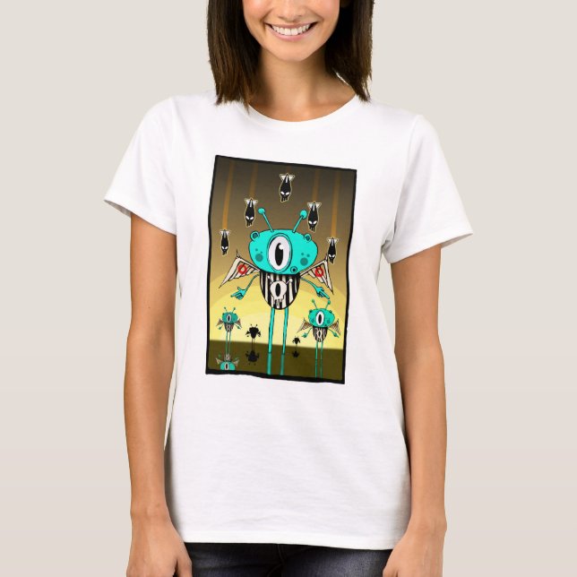 Camiseta Alienígena 2012 da equipe (Frente)