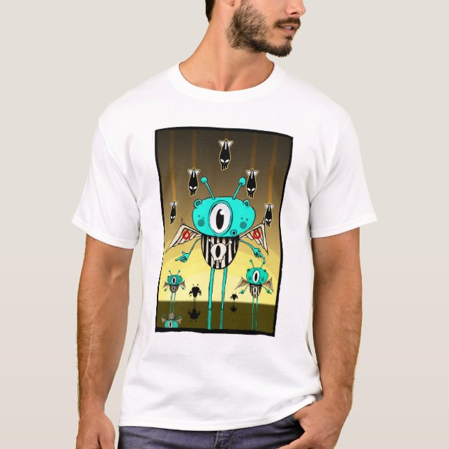 Camiseta Alienígena 2012 da equipe (Frente)