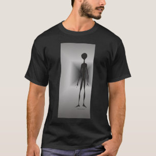 Camiseta Alienígena ALIENADA da caminhada do espaço da