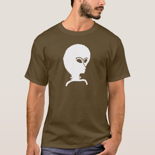 Camiseta Alienígena antiga (Frente)
